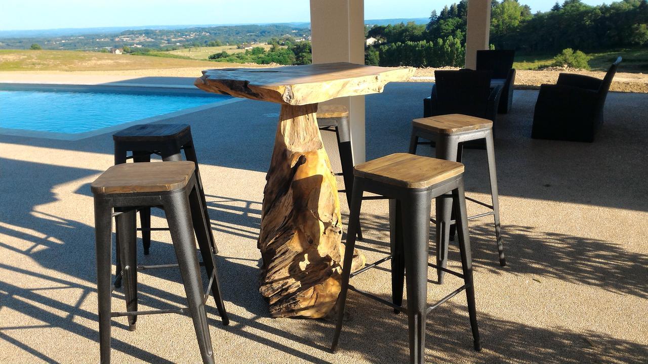 La Sarlamandre, Chambres Et Table D'Hotes Marcillac-Saint-Quentin Exteriér fotografie
